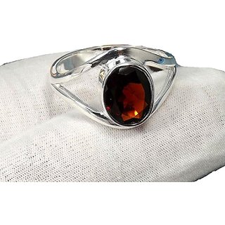                       Ceylonmine 9.00 Ratti Hessonite Ring Original & Unheated Gemstone Gomed Precious Stone Ring For Unisex                                              