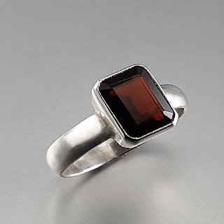                       Ceylonmine Natural Garnet Stone Ring Original & Lab Certified Gemstone Gomed Ring For Unisex                                              