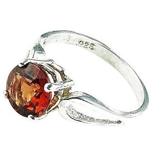                       Ceylonmine 8.25 Ratti Natural Hessonite Ring Unheated & Untreated Stone Gomed Ring For Women & Men                                              