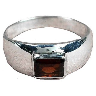                       Ceylonmine Hessonite Ring 8.25 Ratti Lab Certified & Unheated Gomed Stone Ring For Women & Men                                              