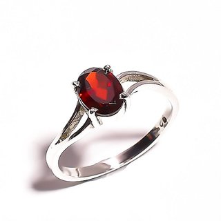                       Ceylonmine Unheated Hessonite Ring 9.25 Ratti Original & Lab Certified Stone Ring For Unisex                                              
