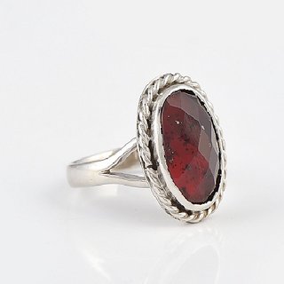                       Ceylonmine Natural Garnet Ring Original & Unheated Gemstone Hessonite Ring For Women & Men                                              