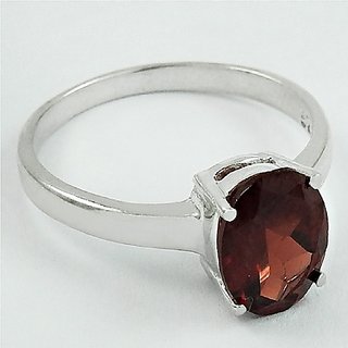                       Ceylonmine Gomed Ring Natural 7.25 Ratti Original & Certified Gemstone Hessonite Ring For Astrological Purpose                                              