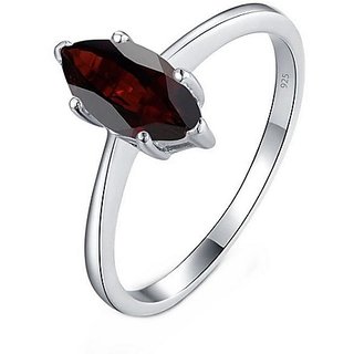                       Ceylonmine Garnet Stone Ring Original & Unheated Gemstone Hessonite 7.25 Ratti Ring For Astrological Purpose                                              
