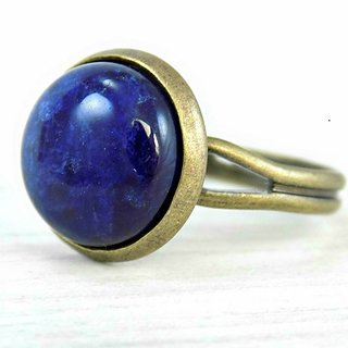                       Ceylonmine-6.25 Ratti Lapis Lazuli Stone Natural & Original Gemstone Lapis Lazuli Stone Ring For Astrological Purpose                                              