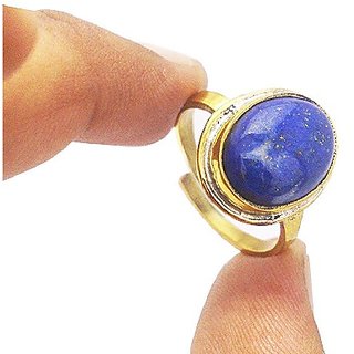                       Ceylonmine-Natural Lapis Lazuli Stone Ring Original & Unheated Gemstone Ring 6.00 Ratti For Astrological Purpose                                              
