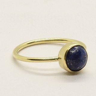                      Ceylonmine-6.25 Ratti Lapis Lazuli Stone Natural & Original Gemstone Lapis Lazuli Stone Ring For Astrological Purpose                                              