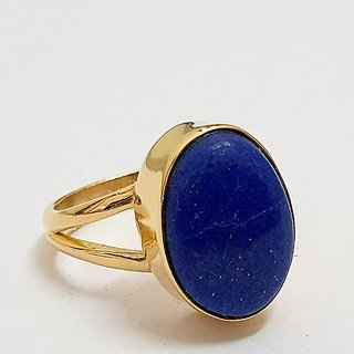                       Ceylonmine-7.00 Ratti Lapis Lazuli Stone Ring Natural & Lab Certified Gemstone Ring For Uniex                                              