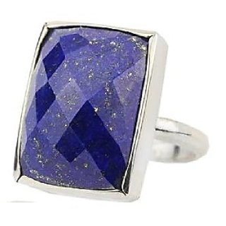                       Ceylonmine-Original Stone Lapis Lazuli Ring 6.25 Ratti Lab Certified & Natural Gemstone Ring For Men & Women                                              