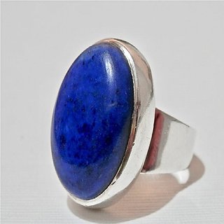                       Ceylonmine-Certified Lapis Lazuli Stone Ring Natural & Original Gemstone Ring 6.00 Ratti For Unisex                                              