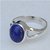 Ceylonmine-Lapis Lazuli Stone Ring 7.25 Ratti Original & Unheated Gemstone Lapis Lazuli Stone Ring For Women & Men