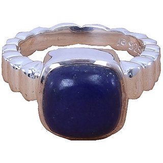                       Ceylonmine Lapis Lazuli Stone Ring Original & Certified Gemstone 5.50 Ratti For Astrological Purpose                                              