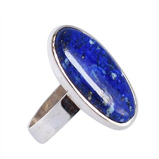                       Ceylonmine7.00 Ratti Lapis Lazuli Stone Ring Natural & Lab Certified Gemstone Ring For Uniex                                              