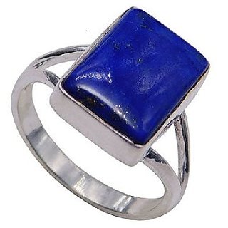                       Ceylonmine-Certified Lapis Lazuli Stone Ring Natural & Original Gemstone Ring 6.00 Ratti For Unisex                                              