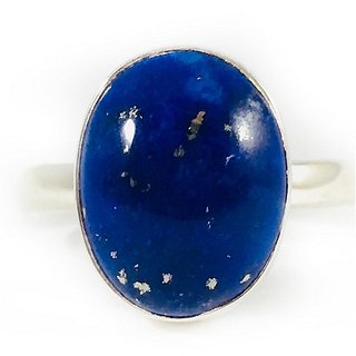                       Ceylonmine-7.00 Ratti Lapis Lazuli Stone Ring Natural & Lab Certified Gemstone Ring For Uniex                                              