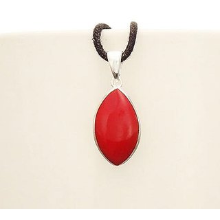 Ceylonmine 5.50 Carat Red Coral Pendant Original & Unheated Gemstone Moonga/Munga Pendant Ceylonmine 5.50 Carat Red Coral Pendant Original & Unheated Gemstone Moonga/Munga Pendant