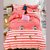 Kids Attrative Double Bed Glace Cotton Printed Bedsheet . One Bedsheet 90100 With Two Pillow Cover 1+2.
