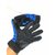 Mubco Pro Biker's Gloves Full Finger Gloves Size Medium Unisex (Blue)