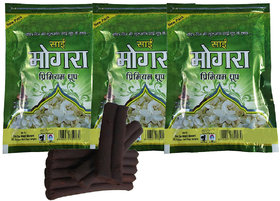 Uniqon Zipper (Pack Of 3) Mogra/Jasmine/Scented Premium Incense Sticks Dhoop Batti