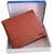 Fashlook Tan Star Wallet For Men