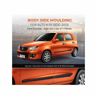 Buy Car Door Side Beading For Maruti Suzuki Alto K10 (2010 To 2013) (Set Of  4 Pieces) Online @ ₹500 from ShopClues
