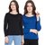 Haoser Multi Colour Combo T Shirts For Women, Tshirts For Women Full Sleeves