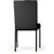 D90 Dining Living Chair With Mild Steel Leg In Black Color (Pixel Series-By Shearling)