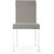 D90 Dining Living Chair With Mild Steel Leg In Grey Color (Pixel Series-By Shearling)