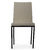 Lady Dining Living Chair With Mild Steel Leg In Grey Color (Pixel Series-By Shearling)