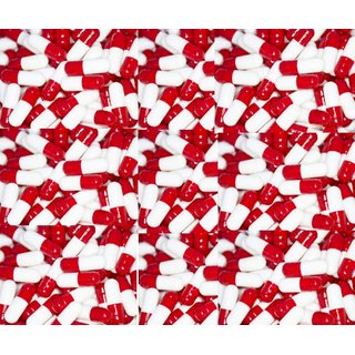 Empty Gelatin Capsules 0 Red/ Black 1000 Empty Gelatin Capsules 0 Red/ Black 1000