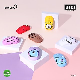 Buy [Bt21 By Bts] Wireless Silent Mouse / Noiseless Button Universtar ...