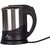 Homeberg Appliances Durable Stainless Steel Electric Kettle Hk 131 Boil Safe For Heats Up Water- Silver/Black