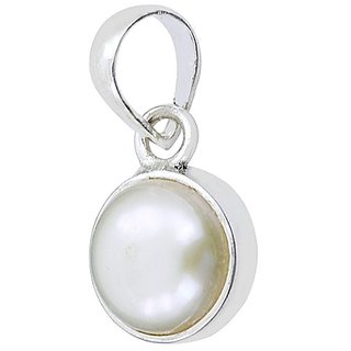                       Ceylonmine 6.00 Ratti Pearl Stone Pendant Original & Uunheated Gemstone Moti Pendant For Unisex                                              