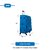 Timus Salsa 75cm Ocean blue 4wheel strolley suitcase Check-in luggage for travel Expandable  Check-in Luggage - 28 inch (Blue)
