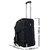 Timus Equator Black 2 Wheel Duffle Trolley Bag For Travel (Cabin -Small Luggage)