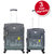 Timus Salsa 55  65 CM 4 Wheel Trolley Suitcase For Travel Set of 2 Expandable  Cabin and Check-in Luggage -  (Graphite)