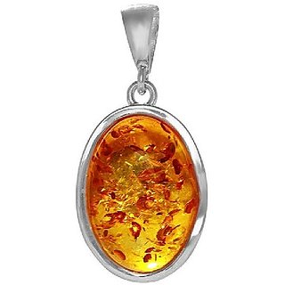 Ceylonmine Natural Amber Stone Pendant 5.00 Ratti Unheated Untreated Gemstone Pendant Ceylonmine Natural Amber Stone Pendant 5.00 Ratti Unheated Untreated Gemstone Pendant
