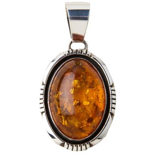 Ceylonmine Natural Amber Pendant Original  Unheated Gemstone 5.25 Ratti Gold Plated Pendant