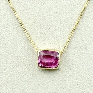 Ceylonmine Natural Sapphire Pendant Original Certified Gemstone Pink Sapphire Locket For Women Men Ceylonmine Natural Sapphire Pendant Original Certified Gemstone Pink Sapphire Locket For Women Men