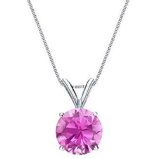                       Ceylonmine Natural Sapphire Pendant Original  Certified Gemstone Pink Sapphire Locket For Women  Men                                              