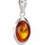 Ceylonmine Amber Stone Pendant 5.50 Ratti Unheated  Lab Certified Gemstone Gemstone Amber Pendant For Women  Men