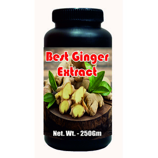                       Best Ginger Extract Tea - 250 Gm (Buy Any Supplement Get The Same 60Ml Drops Free)                                              