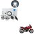 Auto Addict C6 H4 Bike Headlight Bulb 50W Led Conversion Kit (White) For Bajaj Pulsar 200