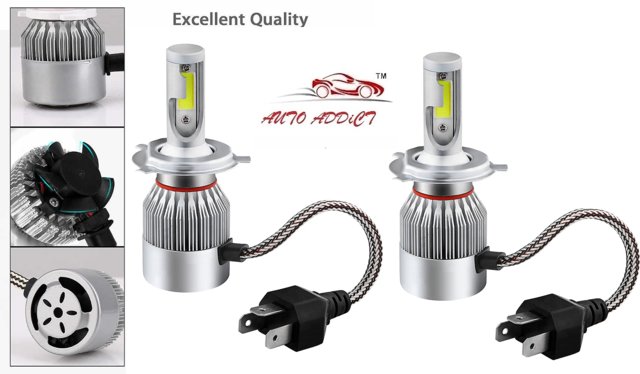 ABS Plastic Autostar H4 6000K Car LED Bulb at Rs 6800/piece in Bengaluru