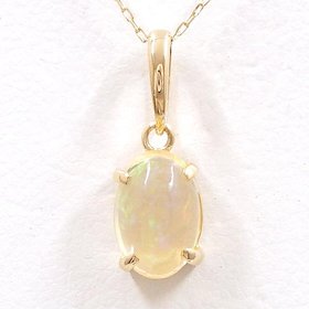 Fire Opal Pendant With Natural 5.75 Carat Fire Opal Stone Astrological Certified - Ceylonmine