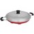 Homeeware 12 Cavities Non Stick Appam Patra With Lid,Pan/Maker/Pan Cake Maker,Red