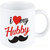 Madworld I Love My Hubby Quotes Printed Ceramic White Coffee Mug Best Gift For Couple Husband Birthday