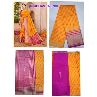 Designer Silk Party Wear Saree. Designer Silk Party Wear Saree.