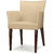 Shearling Adele Upholstered Accent Chair In Hazelnut Color