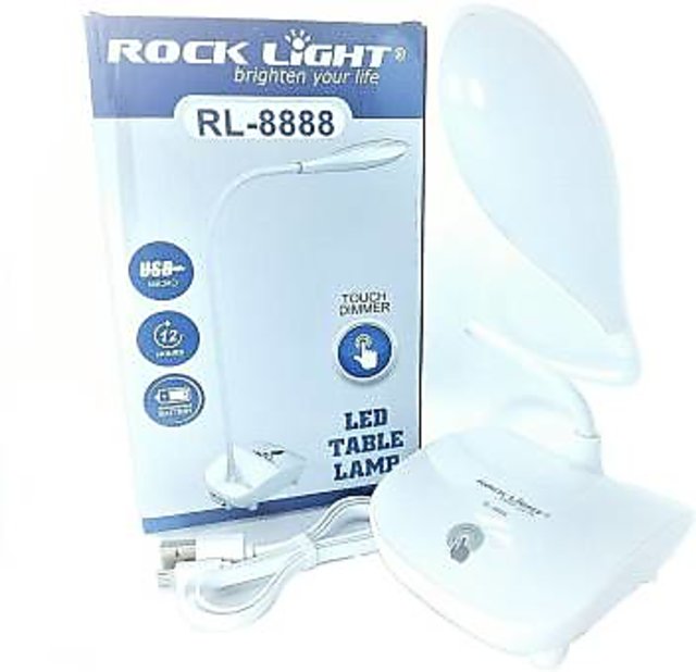 rock light led table lamp